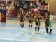 EL QUINTETO INICIAL EL PASADO SÁBADO