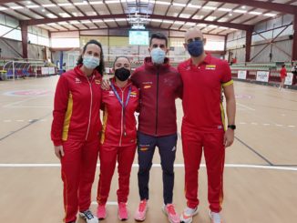 Judith Pérez y cuerpo técnico