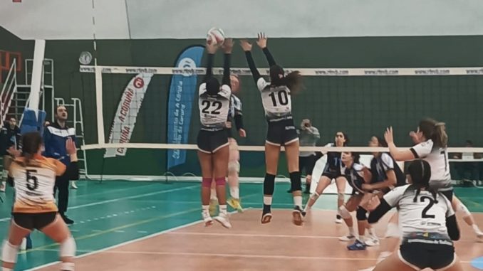 Las jugadoras del Extremadura Badajoz CPV no dejan escapar el partido y vencen fuera de casa