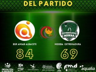 El Mideba Extremadura no puede ante un espléndido Amiab Albacete