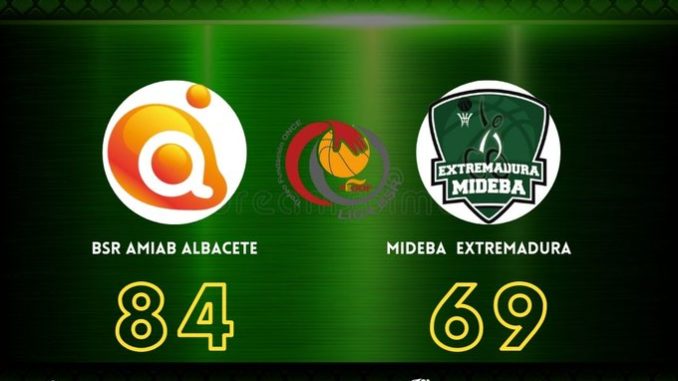 El Mideba Extremadura no puede ante un espléndido Amiab Albacete