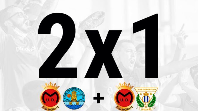 El U.D. Montijo promociona las entradas por los dos próximos partidos frente al CD Coria y CD Leganés B con un 2X1
