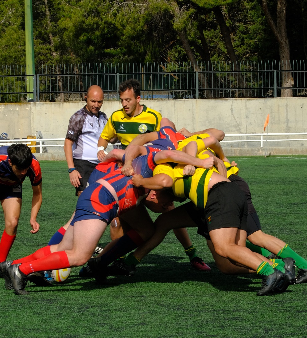 Excelente participación del equipo UEX en el CEU RUGBY-7