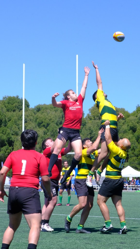 Excelente participación del equipo UEX en el CEU RUGBY-7